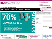 Tablet Screenshot of direct-industrial.co.uk